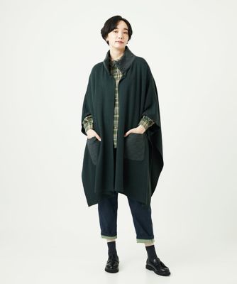 洗える］キルトドッキングニットポンチョ | GIANNI LO GIUDICE (Women