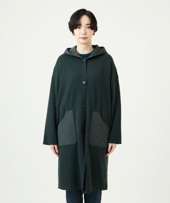 ジャンニ・ロ・ジュディチェ（GIANNI LO GIUDICE）/[洗える]キルトドッキングニットコーディガン 洗える］キルトドッキングニットコーディガン | GIANNI LO GIUDICE