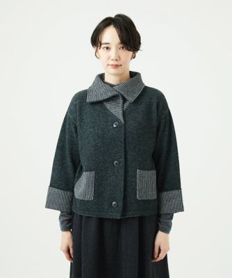エキストラファインメリノ ウールニットジャケット | GIANNI LO