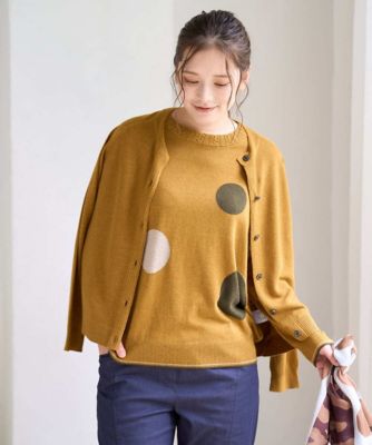 洗える］シルク混ニットカーディガン | GIANNI LO GIUDICE (Women