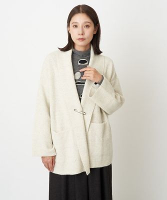 ＜GIANNI LO GIUDICE (Women)＞ツイディーカノコニットコーディガン