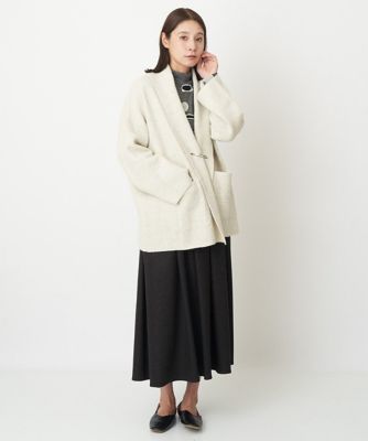 ツイディーカノコニットコーディガン