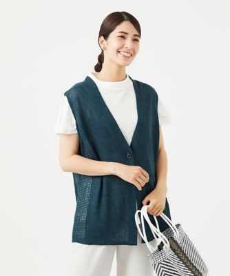 日本製］アントワープリネンニットジレ | GIANNI LO GIUDICE (Women