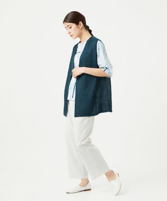 日本製］アントワープリネンニットジレ | GIANNI LO GIUDICE (Women