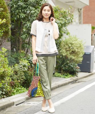 ［洗える］メッシュニットベスト