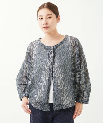 ＜GIANNI LO GIUDICE (Women)＞［日本製］アントワープリネンニットカーディガン