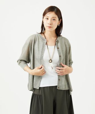 ＜GIANNI LO GIUDICE (Women)＞［洗える］Ｌｅｖｉｔａカーディガン