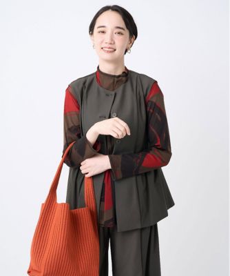 洗える・日本製］エアシルキーカットソージレ | GIANNI LO GIUDICE