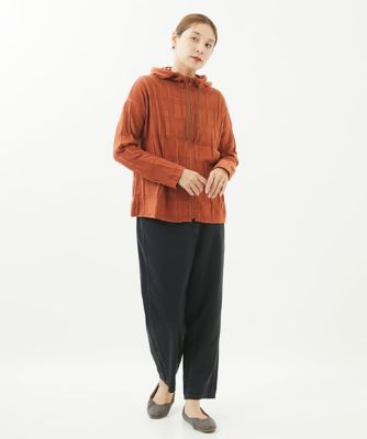 ［洗える・日本製］切替リンクスジャガードジャケット