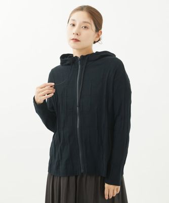 ［洗える・日本製］切替リンクスジャガードジャケット