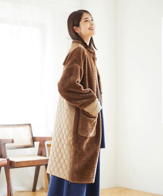 ボアタフタキルトコート | GIANNI LO GIUDICE (Women)/ジャンニロ