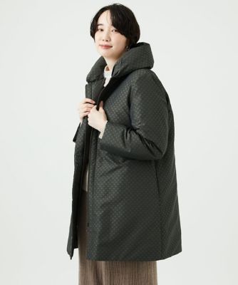 シャドードットジャカードダウンコート | GIANNI LO GIUDICE (Women