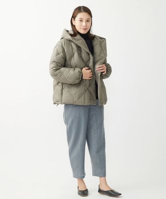 クロスタフタショートダウンコート