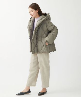 クロスタフタショートダウンコート