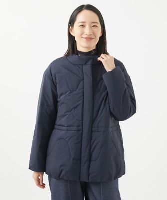 ＜GIANNI LO GIUDICE (Women)＞ウェーブナイロン中綿タフタコート