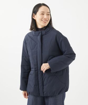 ウェーブナイロン中綿タフタコート | GIANNI LO GIUDICE (Women