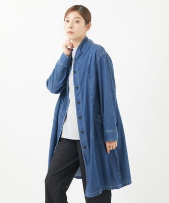 ＜GIANNI LO GIUDICE (Women)＞［洗える］フリクションデニムコート