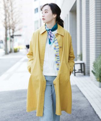 ＜GIANNI LO GIUDICE (Women)＞タイプライターステンカラーコート