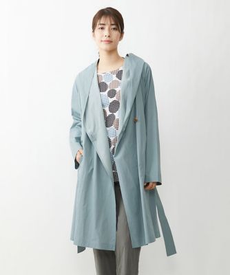 ＜GIANNI LO GIUDICE (Women)＞［洗える］ヴィスコットンタイプライターコート