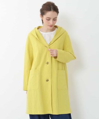 ＜GIANNI LO GIUDICE (Women)＞コットンリネンデザインフードコート