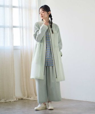 洗える］ナイロンストレッチタフタコート | GIANNI LO GIUDICE (Women