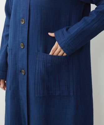 洗える］二重織ガーゼ太ストライプコート | GIANNI LO GIUDICE (Women