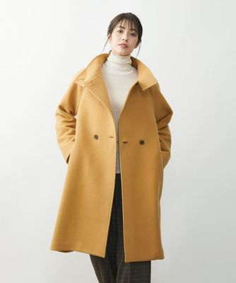 ＜GIANNI LO GIUDICE (Women)＞スタンドカラーウールコート