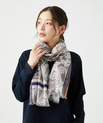 サラサストライプストール | GIANNI LO GIUDICE (Women)/ジャンニロ