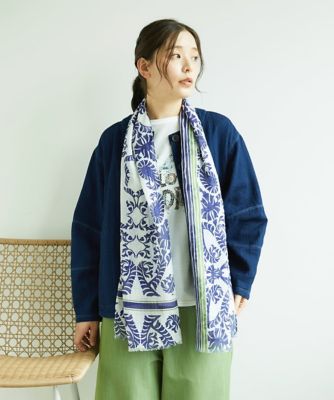 サラサストライプストール | GIANNI LO GIUDICE (Women)/ジャンニロ