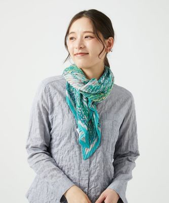 マルチサラサプリーツストール | GIANNI LO GIUDICE (Women)/ジャンニ