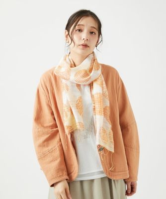 ＜GIANNI LO GIUDICE (Women)＞レーヨンシルクドットストール