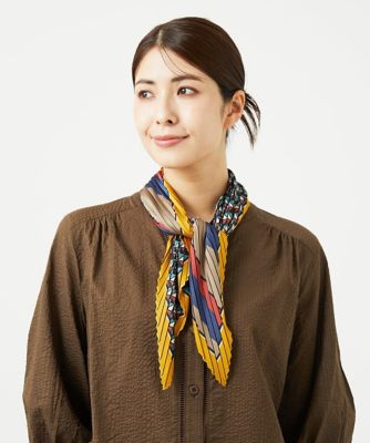 YAVI（ヤヴィ） MIX GINGHAM SCARF スカーフ YAVI（ヤヴィ） MIX GINGHAM SCARF スカーフ