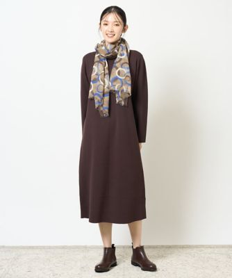サークルドットプリントスカーフ | GIANNI LO GIUDICE (Women