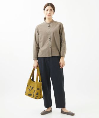 幾何学柄ニットバッグ | GIANNI LO GIUDICE (Women)/ジャンニロ