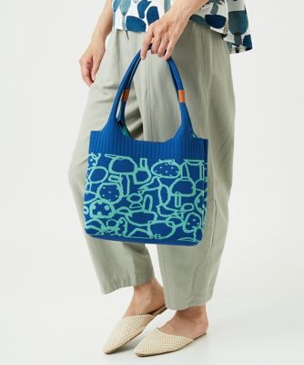 マッシュルームジャガードニットバッグ | GIANNI LO GIUDICE (Women