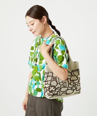 マッシュルームジャガードニットバッグ | GIANNI LO GIUDICE (Women