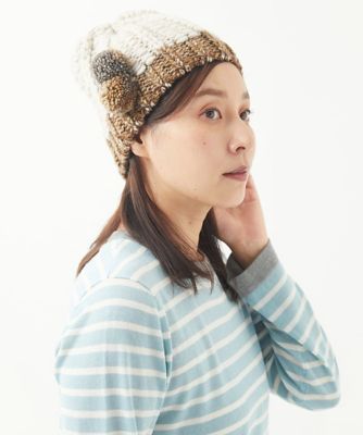 ＩＴＡＬＹポンポンニット帽子