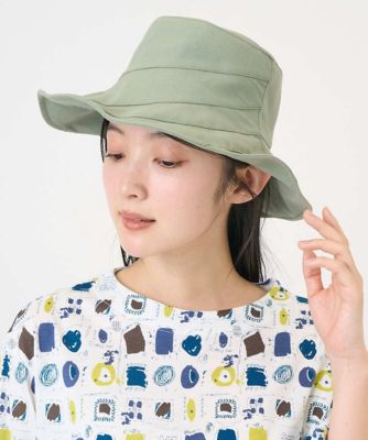コットンリネンハット | GIANNI LO GIUDICE (Women)/ジャンニロ