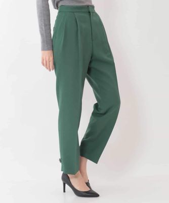 OGLINEN タックパンツ36 限定】オックスタックパンツ | GEORGES RECH (Women)/ジョルジュ