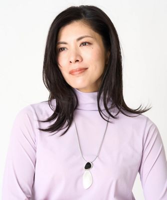 ＜GEORGES RECH　(Women)＞配色メタルパーツネックレス