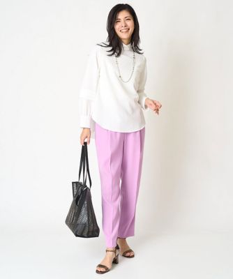 ［日本製］ガラスパーツロングネックレス
