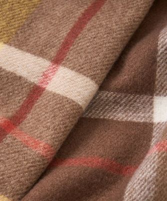 カシミヤタッチ大判チェックストール | GEORGES RECH (Women