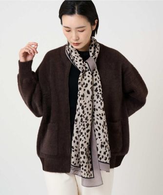 ジョルジュ・レッシュ（ES RECH）/レオパードウールストール レオパードウールストール | GEORGES RECH (Women)/ジョルジュ