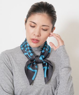 HERMES シルク ハンカチ 幾何学模様 【公式通販】