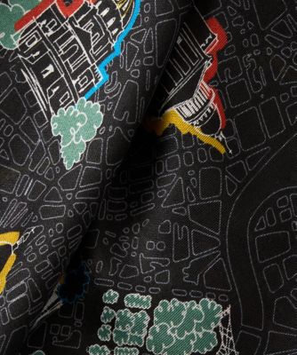 ＰＡＲＩＳ　ＭＡＰシルクスカーフ