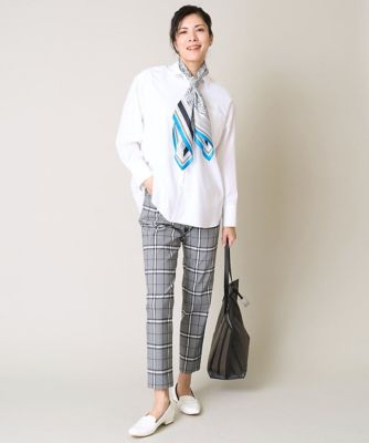 ロゴシルク大判スカーフ