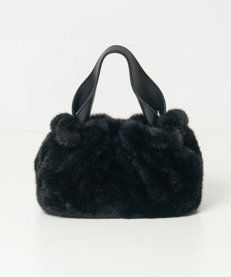 フェイクファーミニショルダーバッグ | GEORGES RECH (Women