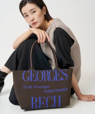 ＜GEORGES RECH　(Women)＞ロゴニットトートバッグ