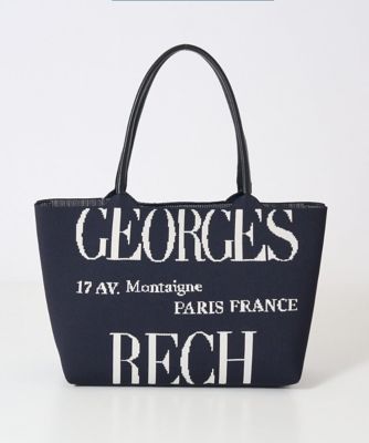ロゴニットトートバッグ | GEORGES RECH (Women)/ジョルジュ レッシュ