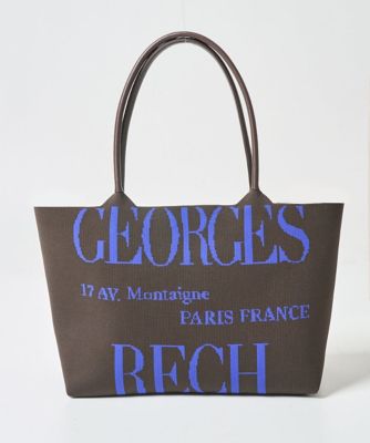 ロゴニットトートバッグ | GEORGES RECH (Women)/ジョルジュ